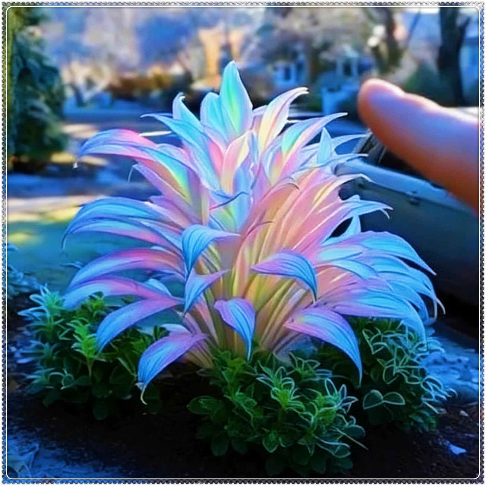 Rare Heart Hosta Bulbs, Outdoor Plants for Gardens, and Borders - Easy to Grow Flowering Perennials, Excellent Display-15 Bulbs-G