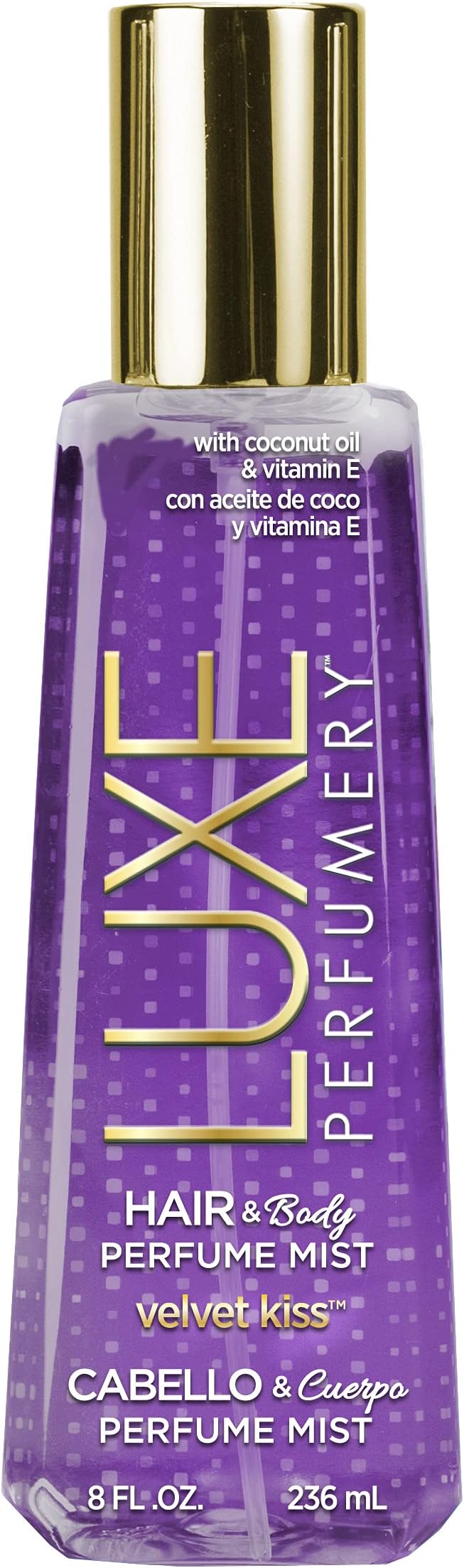 Velvet Kiss, 8 Fluid Ounce: Luxe Perfumery Hair And Body Perfume Mist, Velvet Kiss, 8 Fluid Ounce