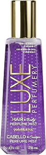 Luxe Perfumery Hair and Body Perfume Mist, Velvet Kiss, 236 ml (Pack of 1)