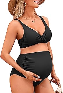 CharmoHigh Waisted Maternity Swimsuit Bikini Lahore, Karachi - Pakistan