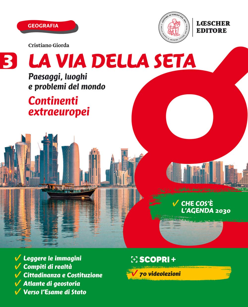 La via della seta. Paesaggi, luoghi e problemi del mondo. Con Atlante. Per la Scuola media. Con e-book. Con espansione online. Continenti extraeuropei (Vol. 3)