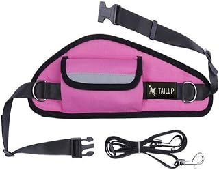 Hands Free Leash For Dogs Pet Outdoor Riding Running Harness Quick Release Jogging Leashes