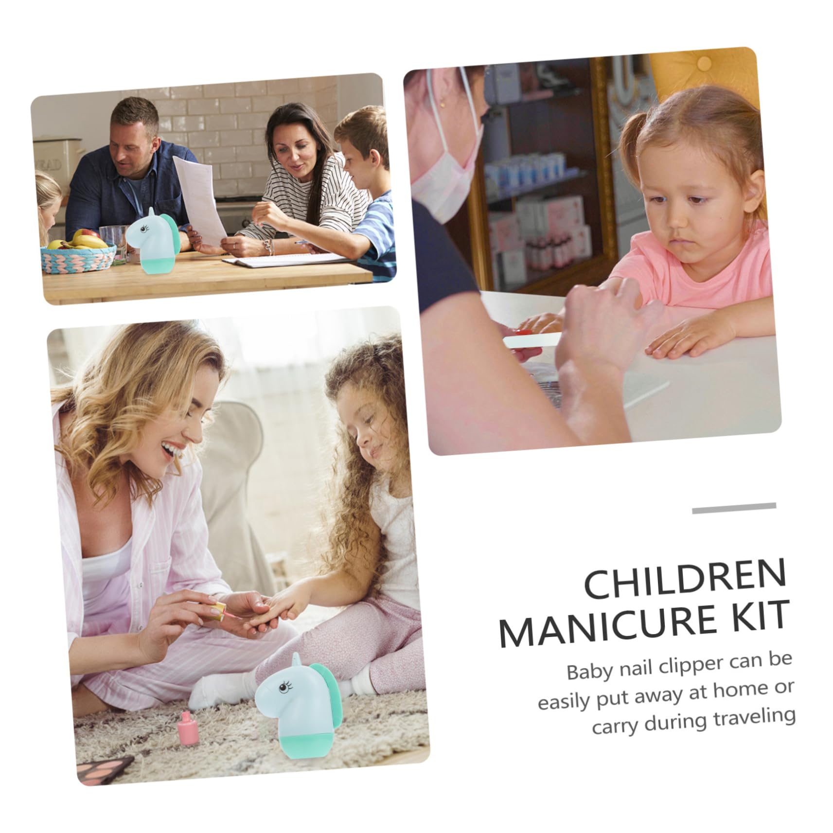 Abaodam 12 Piezas Juego De Tijeras Para Uñas De Bebé. Pinzas Para Bebe Cortauñas Infantil Kit De Cuidado De Uñas De Bebé Kit De Uñas Equipo De Bebé Colocar Abdominales Niño Pequeño Clavo