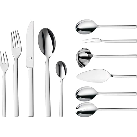 WMF Cutlery Set 66-Piece for 12 People Palermo Cromargan 18/10 Stainless  Steel Polished : Amazon.co.uk: Home & Kitchen