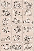 Vista 1 de Hero Arts LP199 Ink 'n' Stamp - Juegos de madera, Fairy Princess