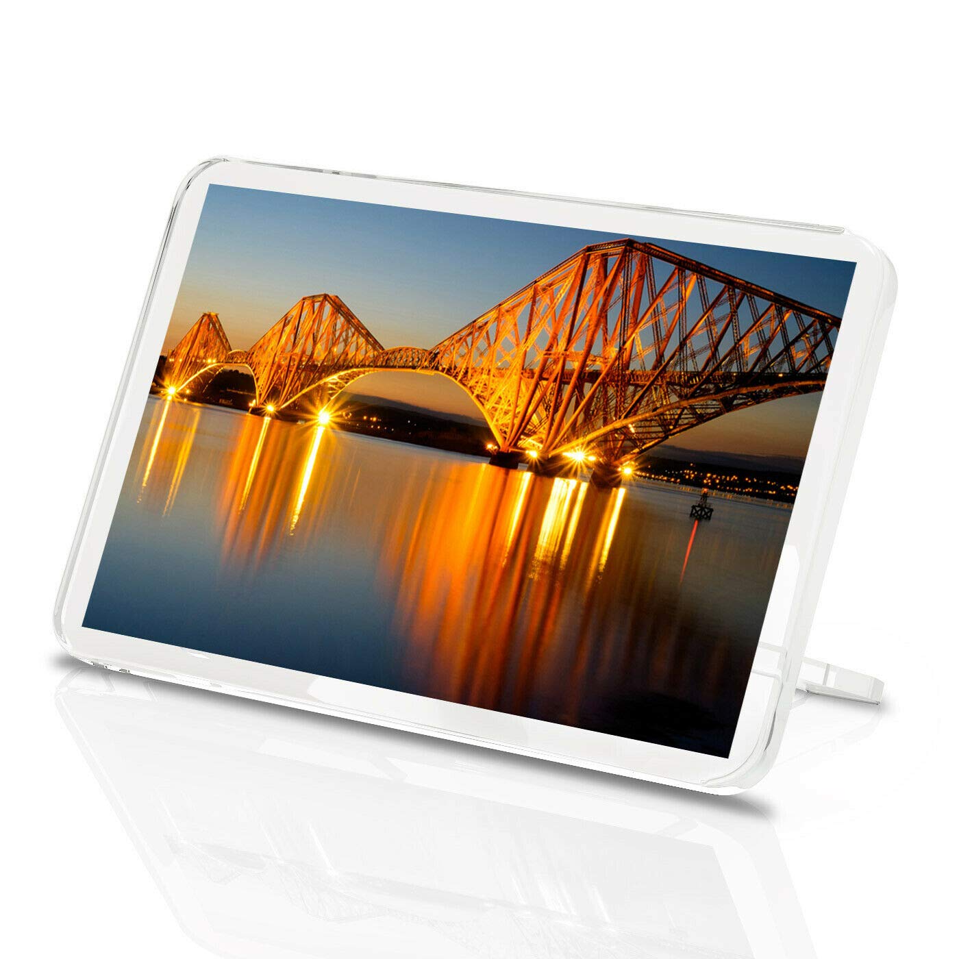 Destination Vinyl Magnets Multicolor 1 X Fridge Magnet -Forth Rail Bridge Classic Fridge Magnet - Edinburgh Scotland 12746
