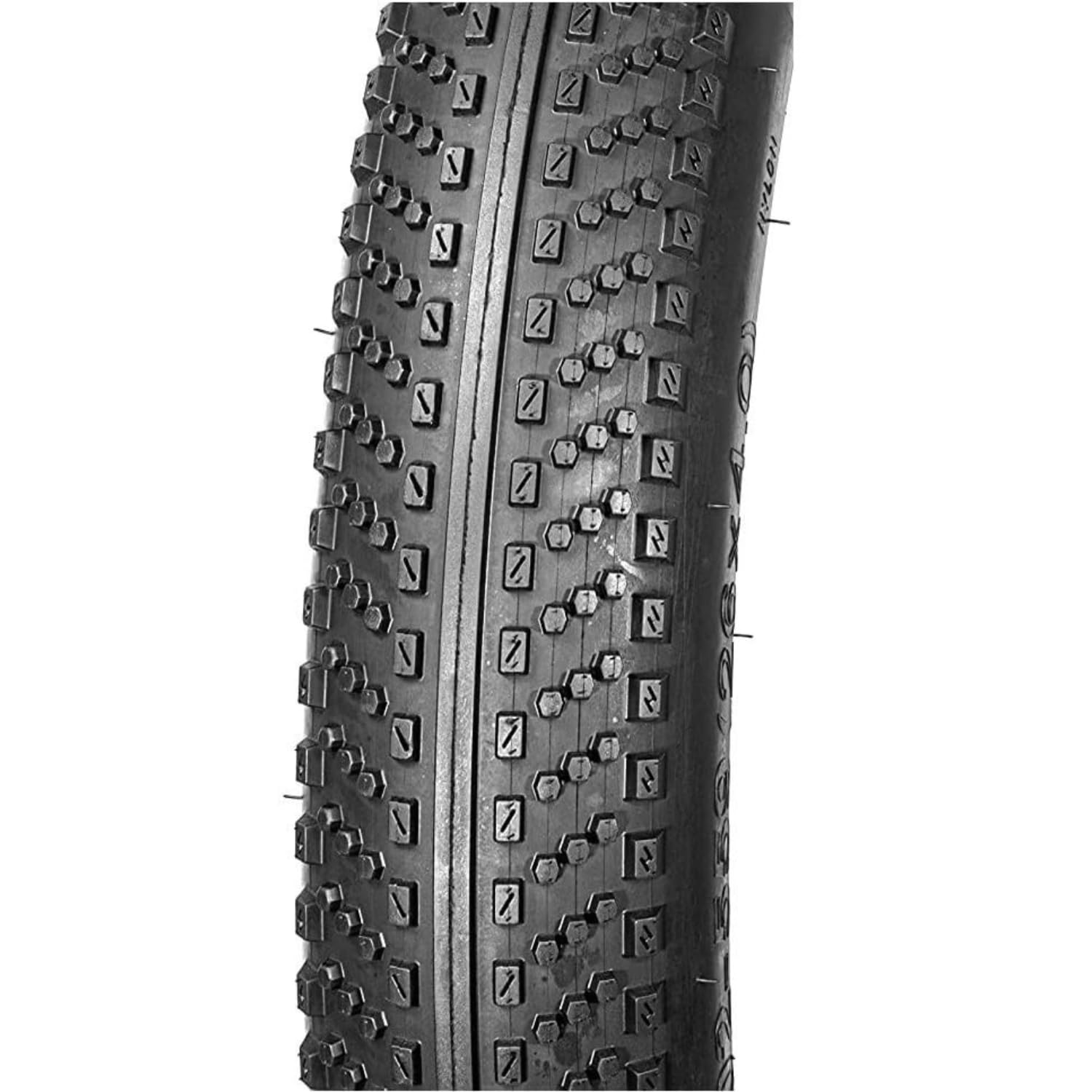 CYBIC Fat Tire 26 x 4 Inch Nylon Rubber Bicycle Tyre Heavy Duty Knobby Tread Wide Grip Durable Off Road Performance Strong Traction Stable Control Replacement Tyre 1 Pc-image-22