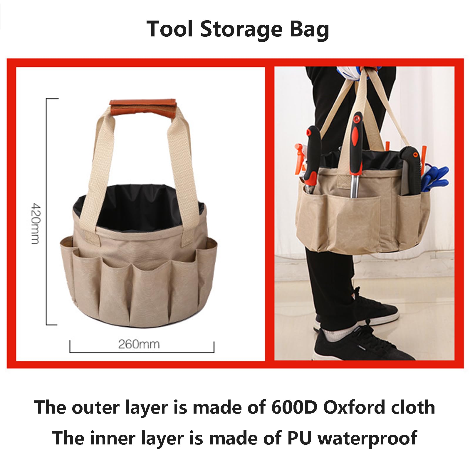 Set Di Attrezzi Da Giardino Kit Strumenti Giardinaggio 10 Pezzi Attrezzi Da Giardino Professionali Con Utensili Manuali Da Esterno Include Cesoie Per Guanti Da Giardino Borsa Portaoggetti