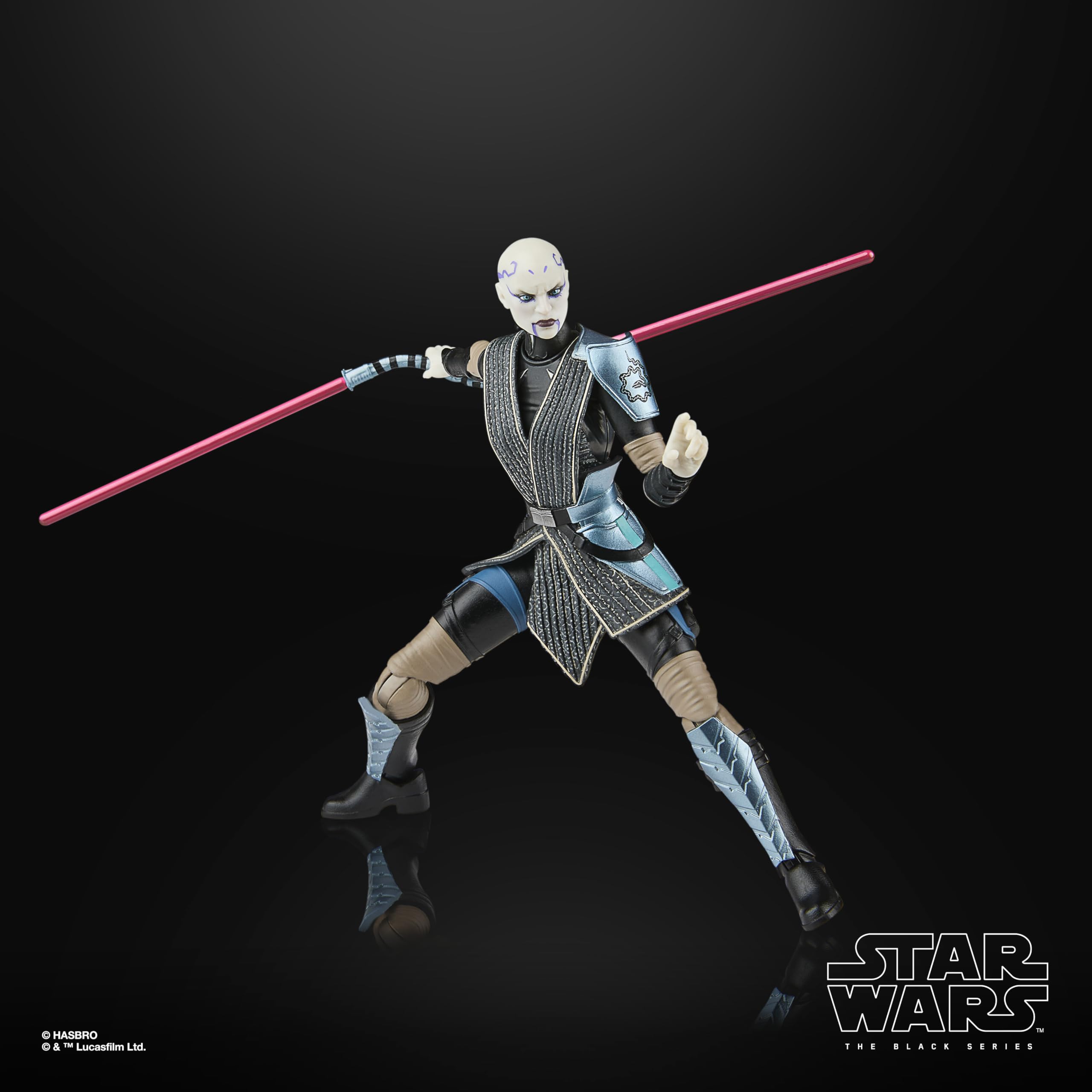 Star Wars The Black Series, Asajj Ventress (Bounty Hunter), The Clone Wars, Figura Coleccionable de 15 cm — view 7
