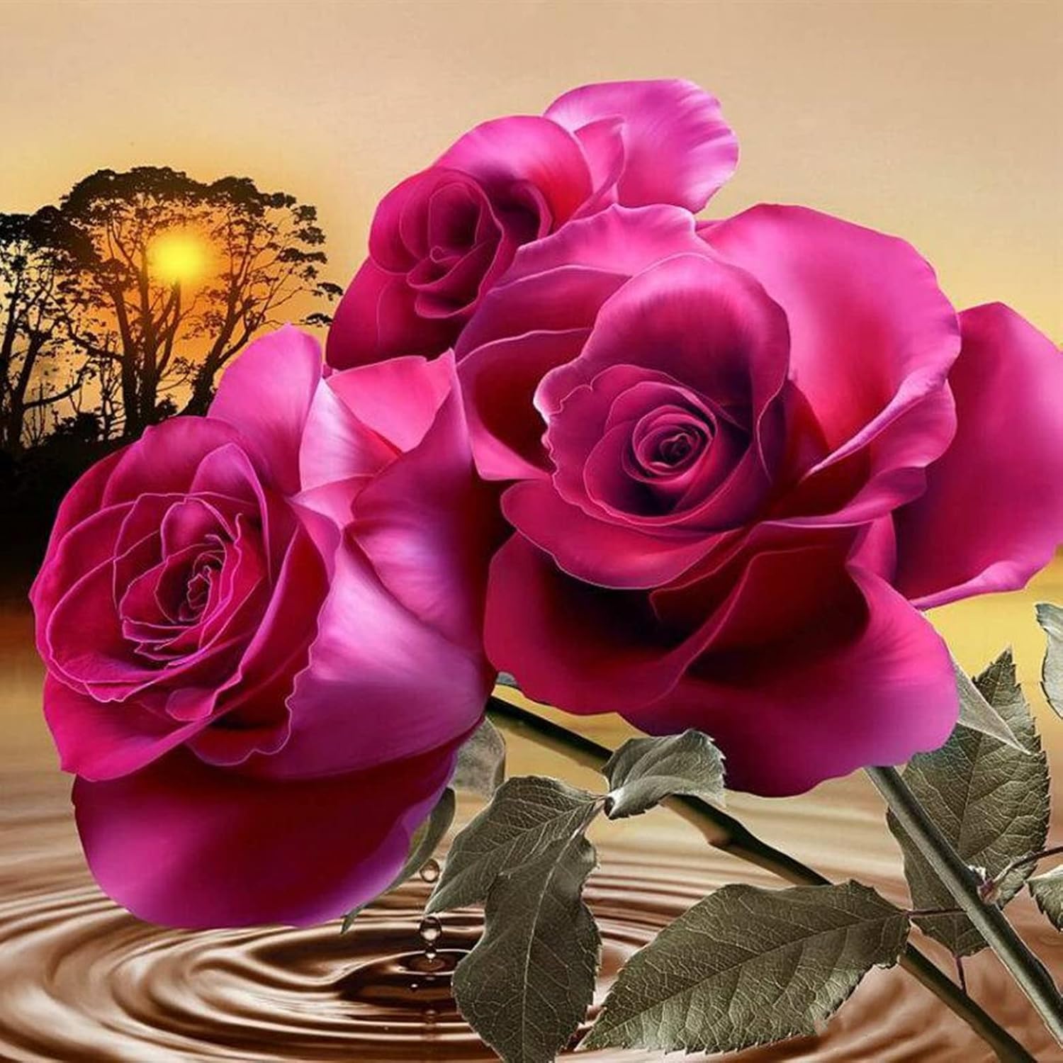 Rosenpflanze, Lange Blütezeit, Duft,Geschenk,Lebende Pflanzen, Exotisch