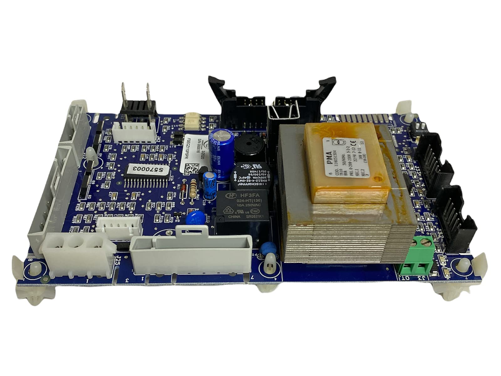 ERICAMBI, Scheda di Controllo CEZA FSECZ110P0 per Stufe a Pellet ad Aria o Idro, Sonda Fumi Fino a 600°C, Predisposta per Encoder e Debimetro, Wifi Ready