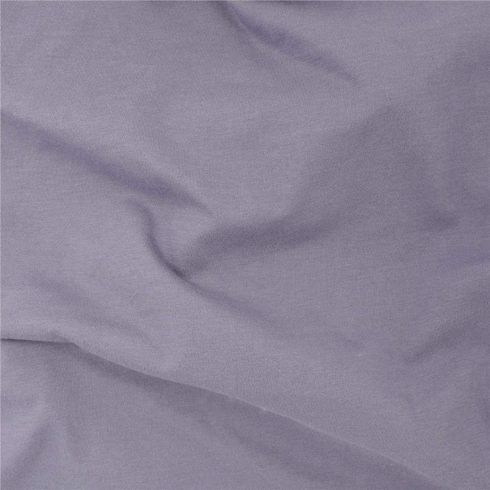 Telio Organic Cotton Stretch Jersey Knit Grey, Fabric by