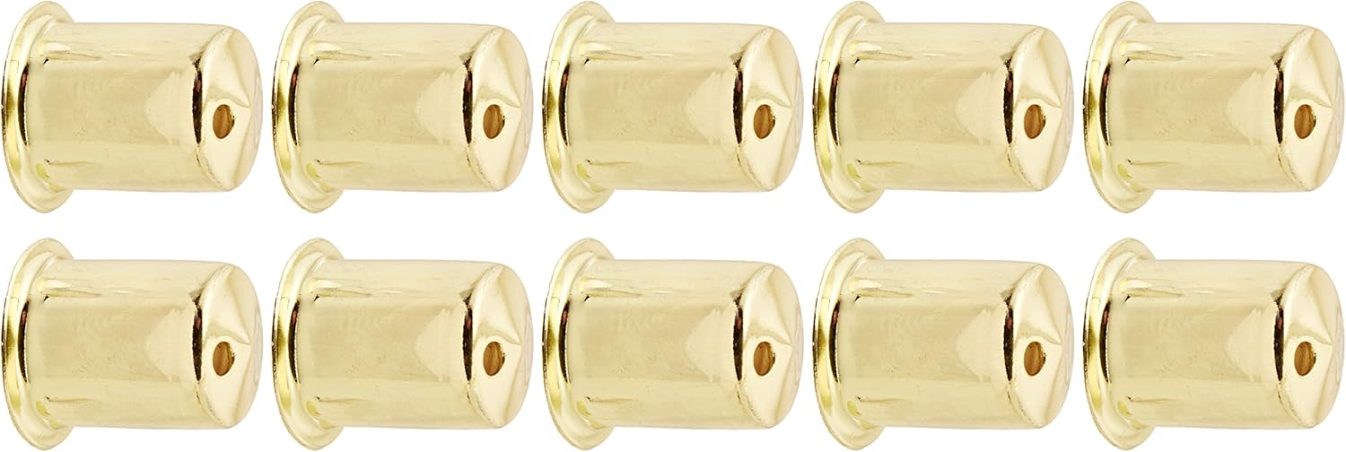 Don-Jo TS-100 Thimble Strike, Brass Plated, 1 Diameter (Pack of 10)