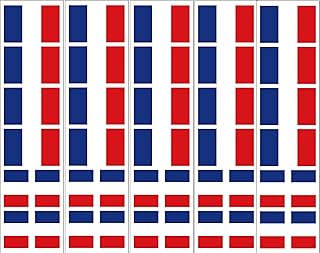 40 Tattoos: French Flag, France Party Favors
