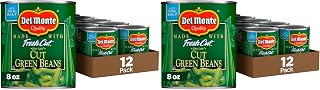 DEL MONTE BLUE LAKE Cut Green Beans, Canned Vegetables, 8 oz Can (Pack of 24)