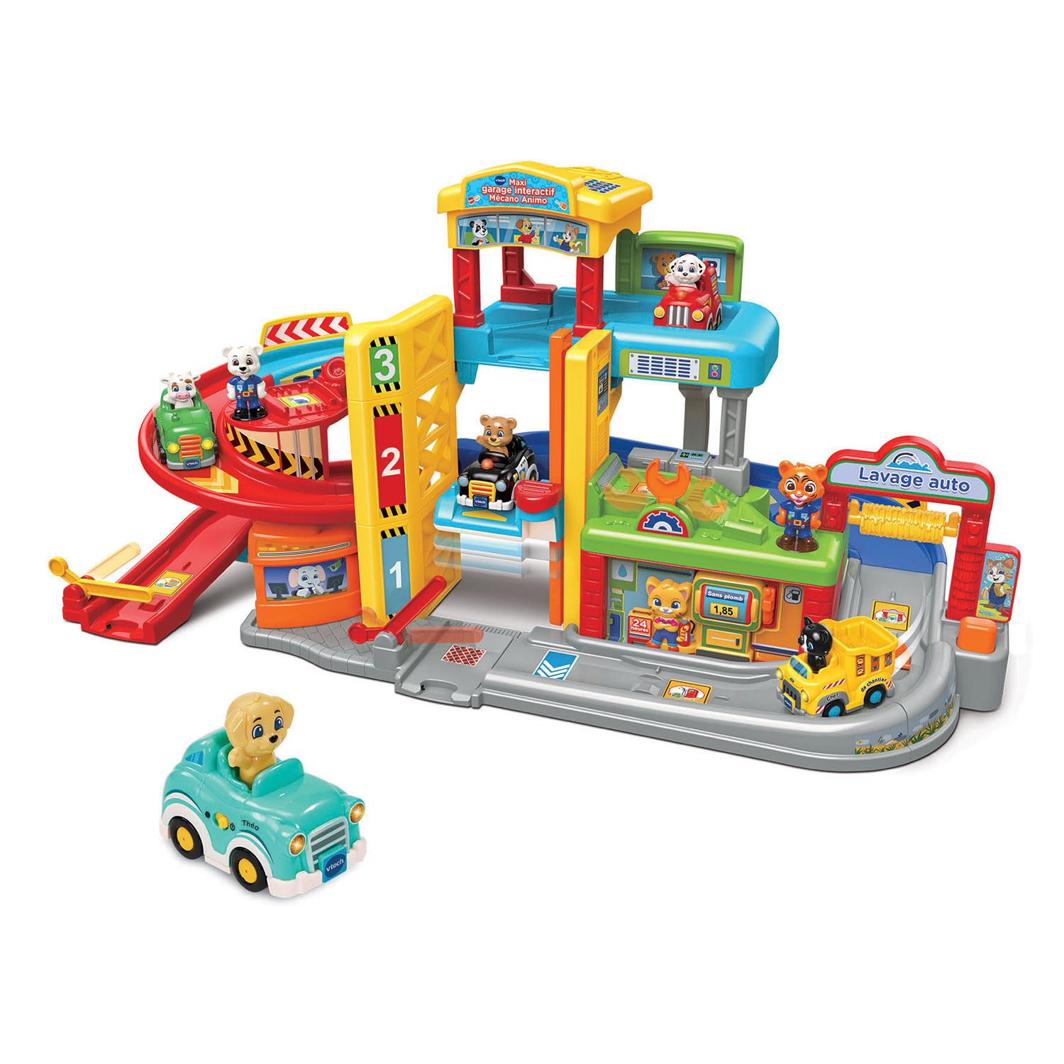 VTech Tut Tut Bolides Maxi Garage Interactif Mécano Animo, Garage Enfant