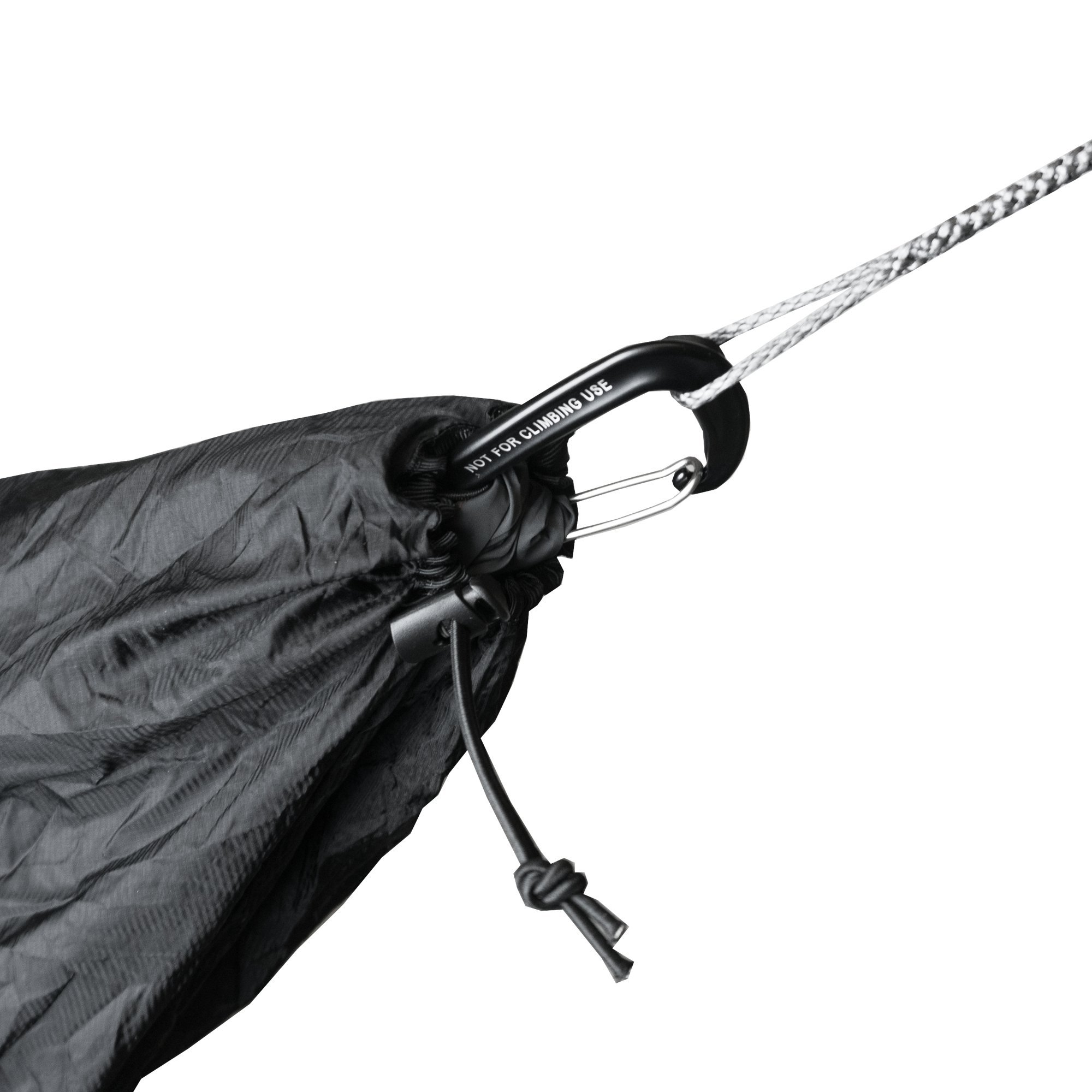 Outdoor Vitals Ultralight Hammock Bug Net with Underside and Side Splash Protecton (Black, 11 Foot)