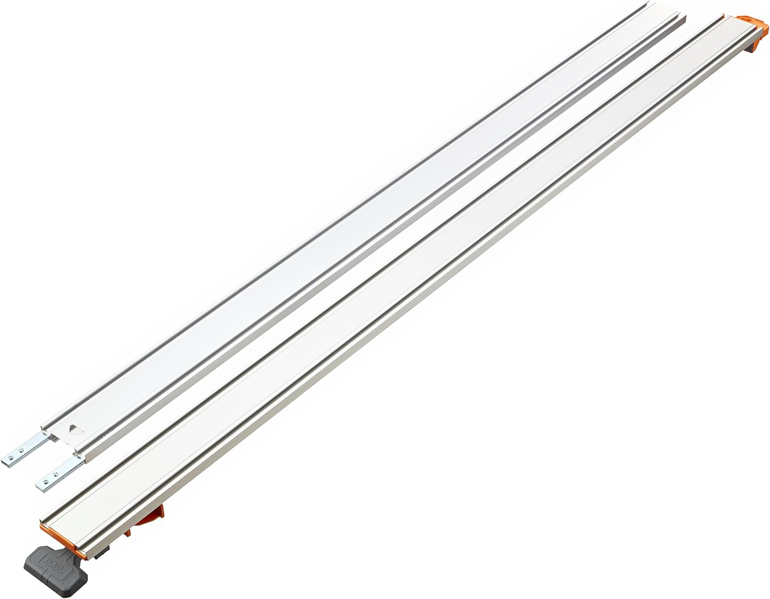 BORA 100" NGX Clamp Edge, Straight Cut Guide for Circular Saws, Aluminum, Includes 50-Inch Clamp Edge & 50-Inch Extension for 100-Inch Cutting Length, 544100