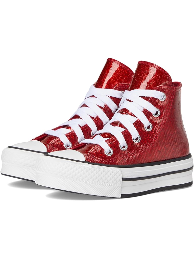 Red Converse Chuck Taylor® All Star® Lift Disco (Little Kid)
