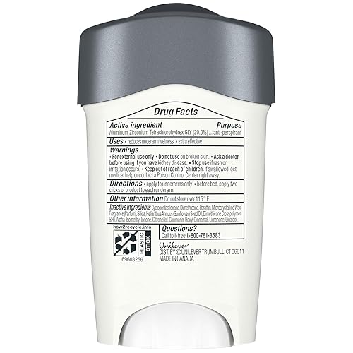 Miniatura 2 de Dove Desodorante para hombres+Care, antitranspirante de protección clínica 96H, Clean Comfort, paquete de 3  Prescription Strength Protección contra