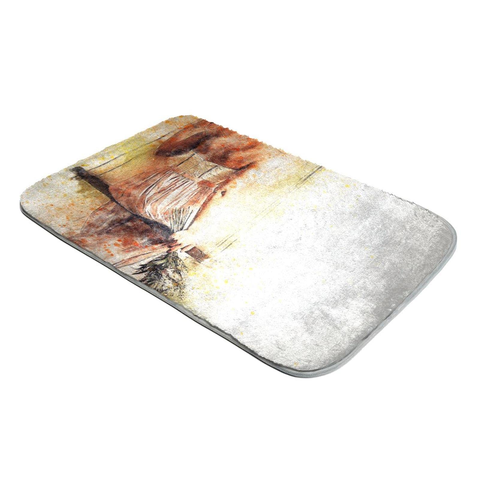 Tapis à poils longs ultra doux pour réchauffer le sol de la chambre