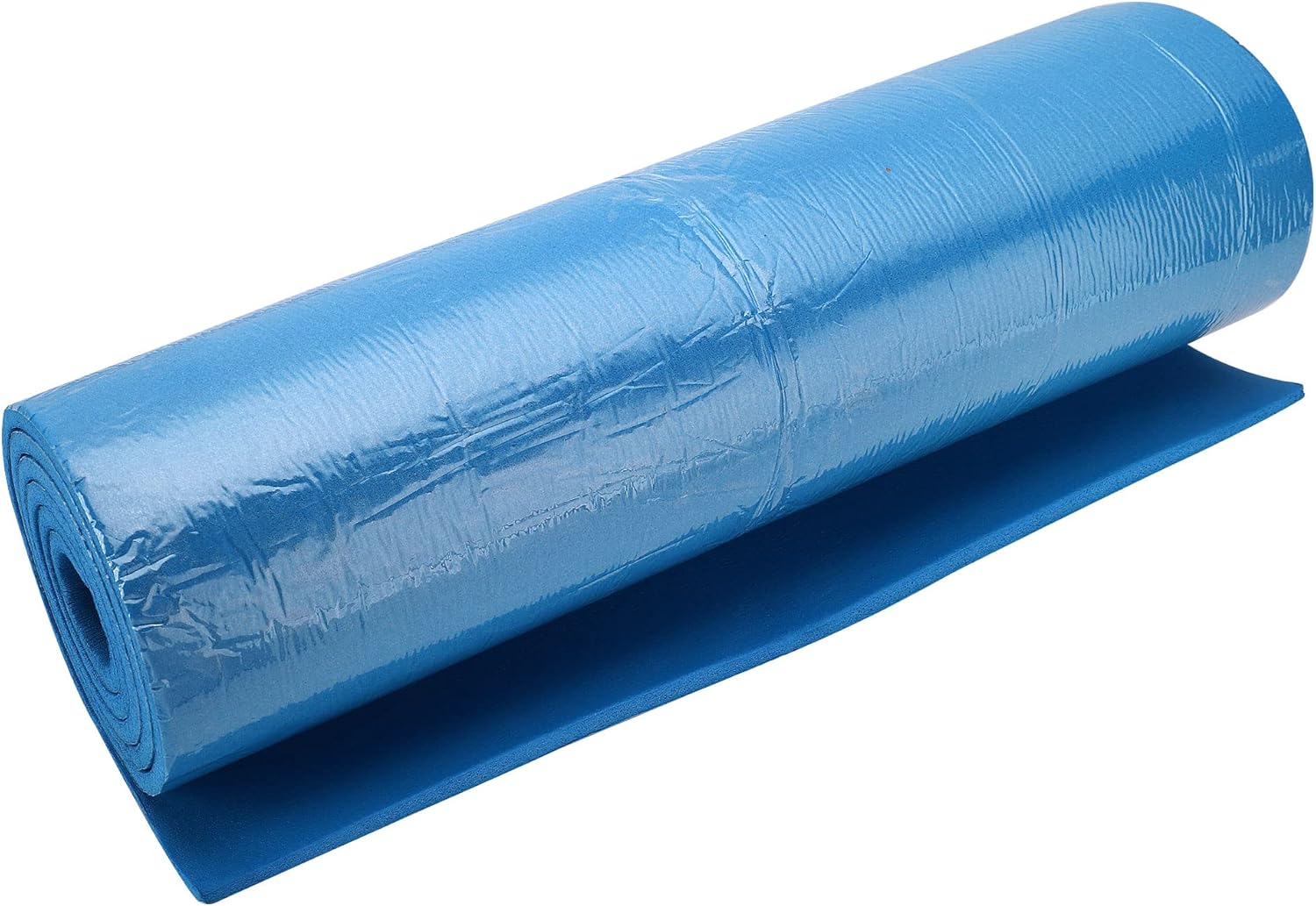 MECCANIXITY Insulation Board 6.56ft Long 1.64ft Width 0.4 Inch Thick Adhesive Heat Resistant Thermal Barrier Foam Sheet for Wall HVAC Pipe Blue