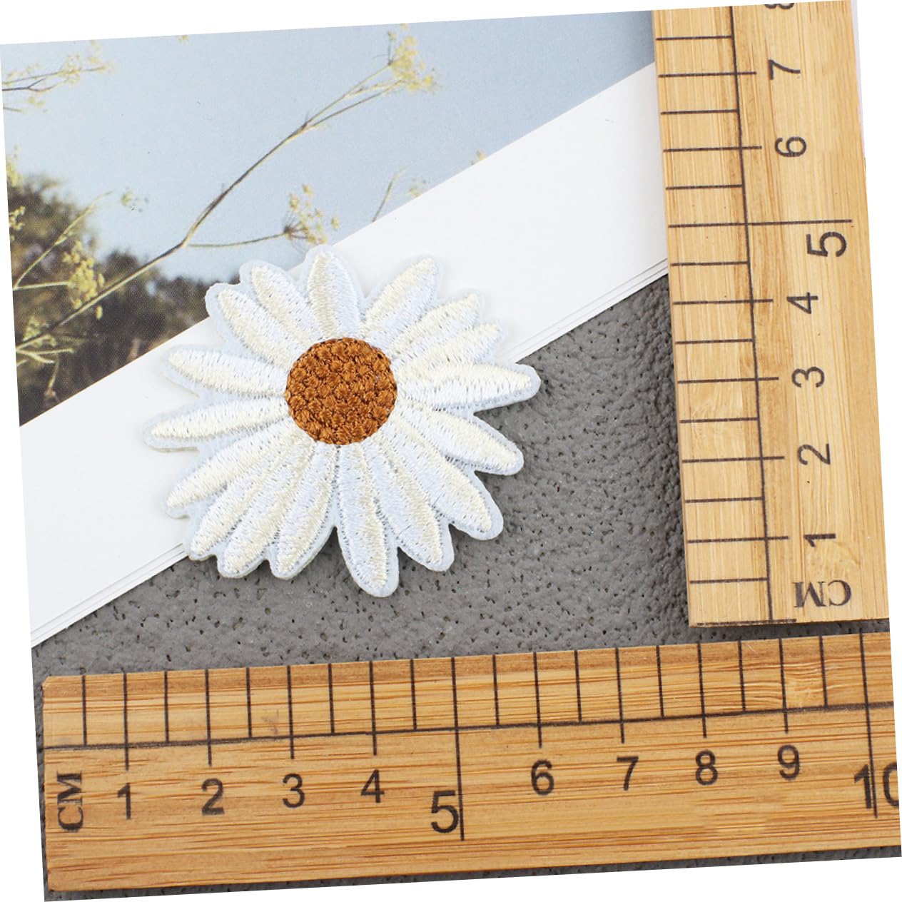 NUOBESTY 126stücke Teiliges Bunter Gestickter Applikationen Mit Schmetterlingen Und Blumen Für -kleidung Aufnäher Für Jeansreparatur Und Kreative Dekoration Von Textilien