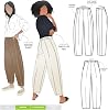 Style Arc Sewing Pattern - Twig Woven Pant Sizes 10-22