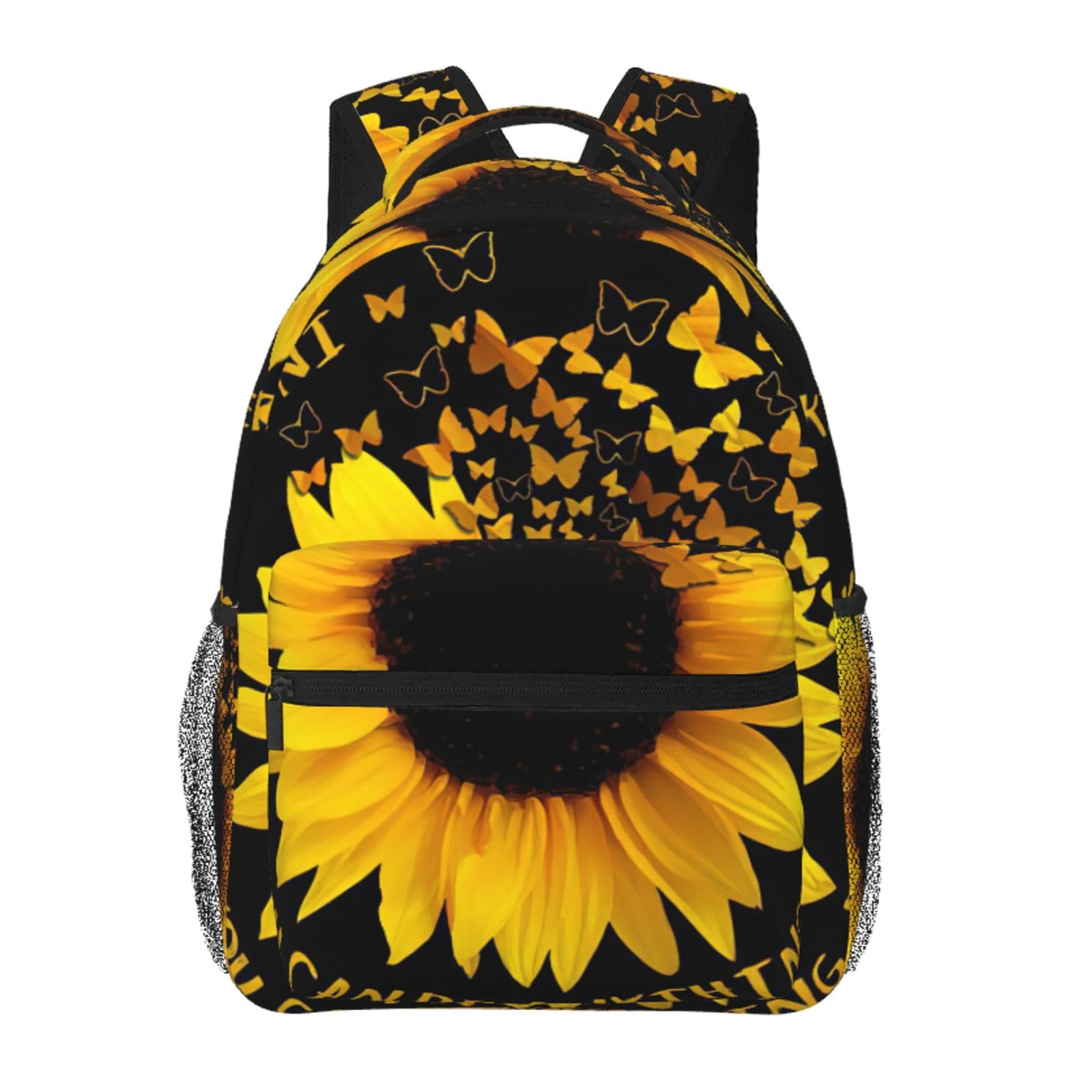Mochila clásica de mariposa y girasol: dile adiós al espacio insuficiente a diario 6