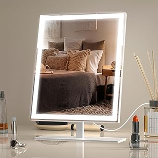 Amdelne Vanity Mirror With Lights, Dressing Table 12in Mirro