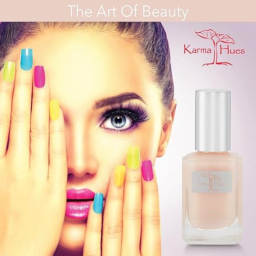 Miniatura 6 de Karma Organic Removedor de esmalte de uñas y paquete de nutrición profunda, fórmula a base de aceite de árbol de té, removedor de esmalte de uñas (4