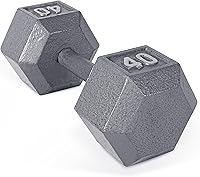 Vista 11 de CAP Barbell Mancuerna hexagonal de hierro fundido Múltiples opciones Gris