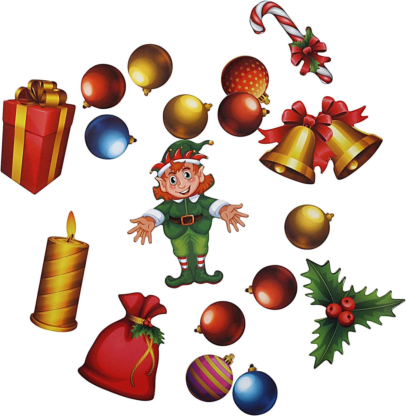 Educational Christmas Tree Floor Puzzle +29PC Ornaments kit -Let Your Children Decorate Their Own Tree -Puzzles For Kids 4 Years Old Will teach to follow design & coordination-not trail & error method