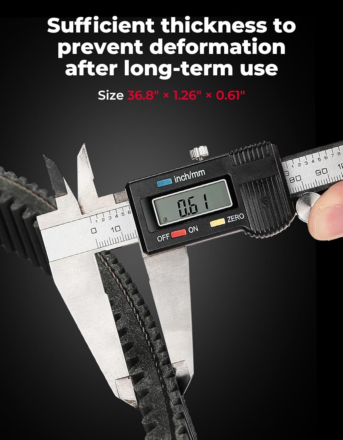 KEMIMOTO CVT Drive Belt Clutch Parts Compatible with Hisun UTV ATV 500/700/450/550/750, Axis 500/700 Coleman 550/700 Massimo MSU Pre-2017, for Cub Cadet Challenger 750, Temp Resistant 356°F