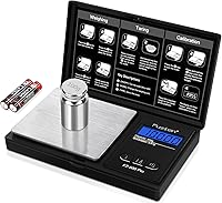 Vista 13 de Fuzion - Báscula de gramos, báscula de bolsillo con precisión de 0.01 gramos, báscula digital pequeña de 200g para alimentos, joyería, hierbas