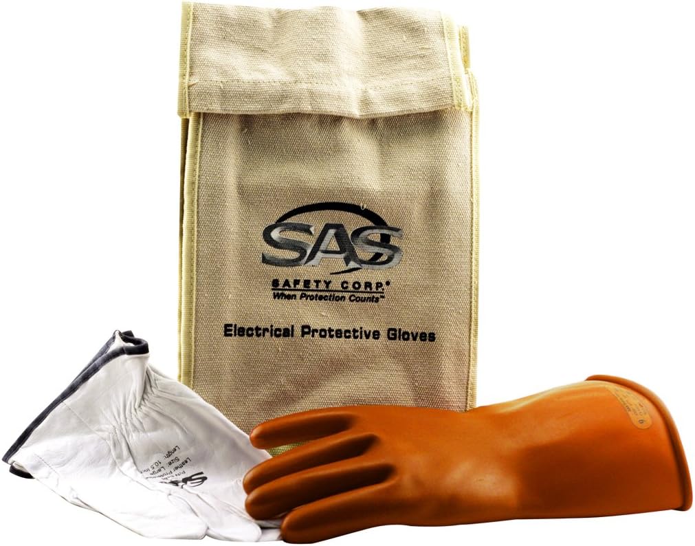 SAS Safety 6478 Electric Service Glove Kit, Large