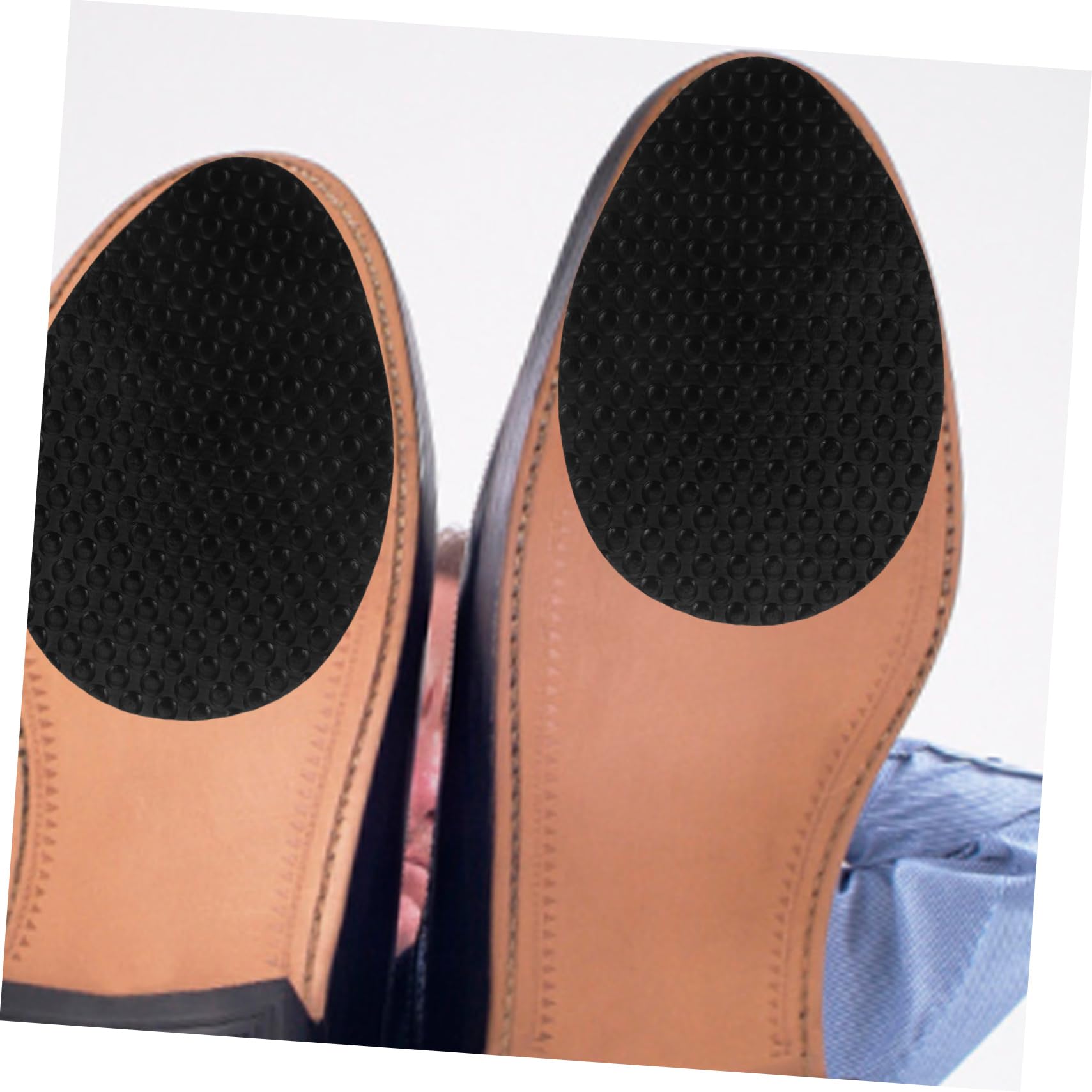 PACKOVE 50paare Rutschfeste Fersenpolster Für Schuhe Selbstklebende -sohlen Für Hohe Schuhe Lederschuhe Und Sportschuhe Rutschfeste Schutzunterlage Geräuschreduzierung Langlebig