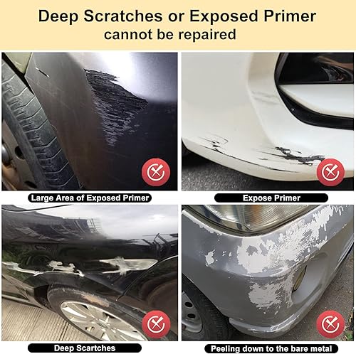 Miniatura 6 de NanoSparkle - Paño para arañazos de coche, removedor de arañazos de coche de tela nano brillante, 4 piezas de reparación de arañazos ligeros,