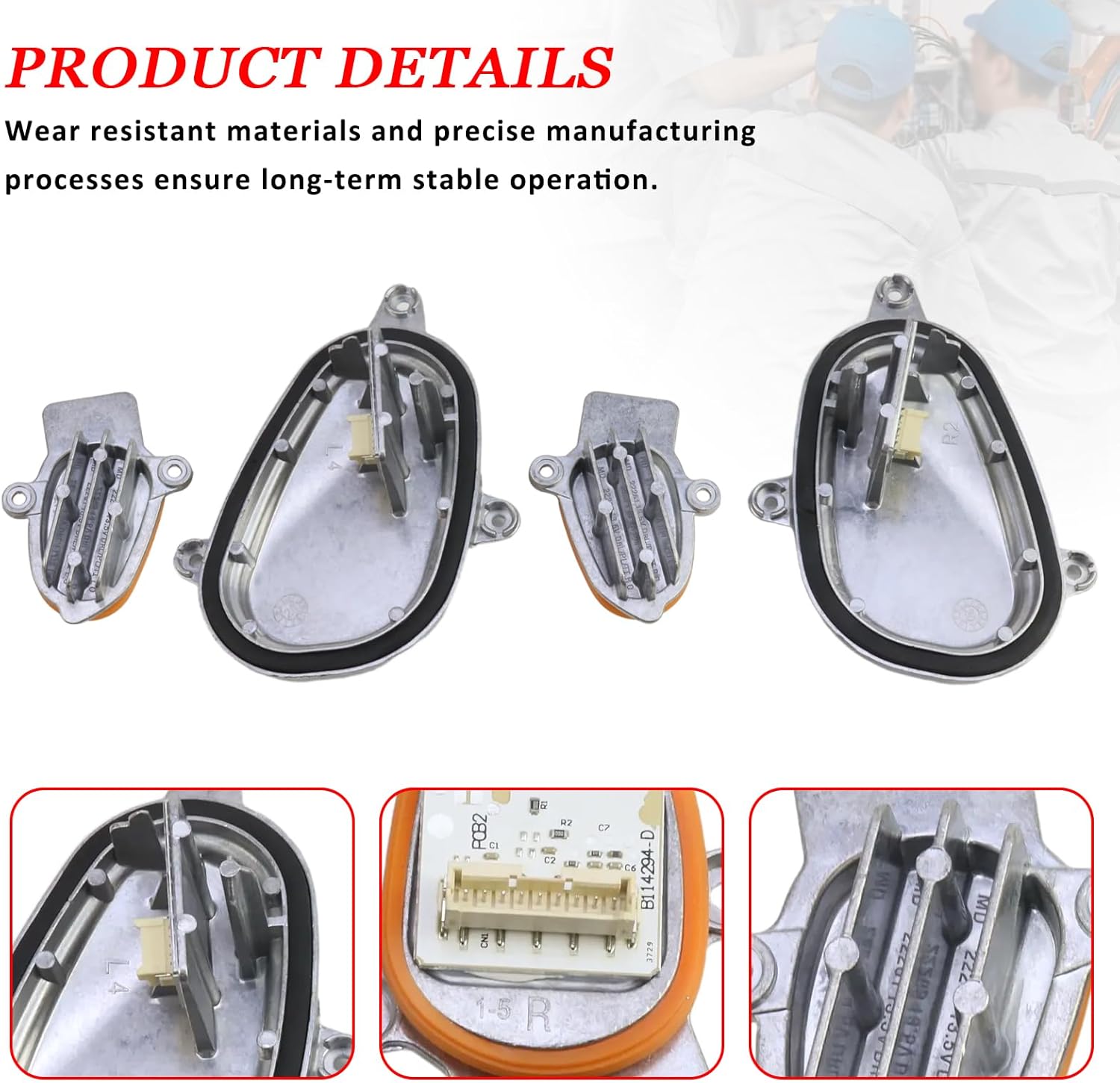 63119477821 63119477822 LED Daytime Running Lights Module Left & Right Lighting System Control Unit for BMW X1 F48 1.5L 2.0L 2014 2015 2016 2017 2018 2019 2022 2021 2022, Turn Signal Light