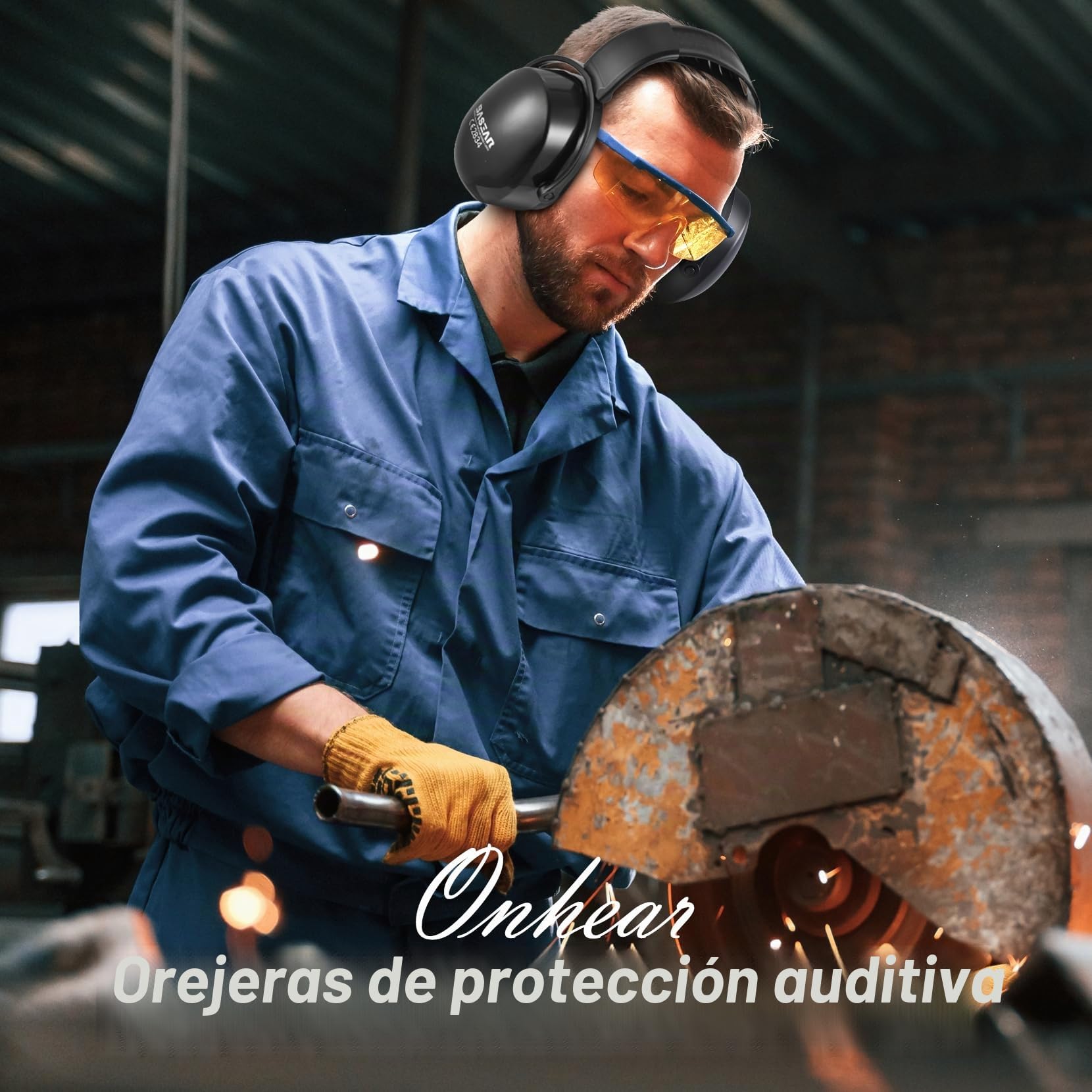 Protección auditiva, reducción de ruido (Dark-snr 36db)