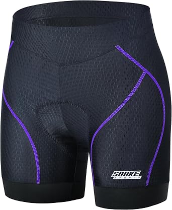 Souke Sports Womens 4D Padded Bike Shorts Cycling Underwear Bicycle Liner
