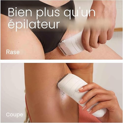 Braun Silk-épil 7 Women's Epilator/Hair Remover for Long-Lasting Hair Removal, 7-030, White/Flamingo Pink - 6