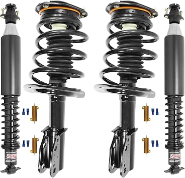 Front Struts, Rear CoilOver Shocks Electric to Passive Suspension Conversion Kit