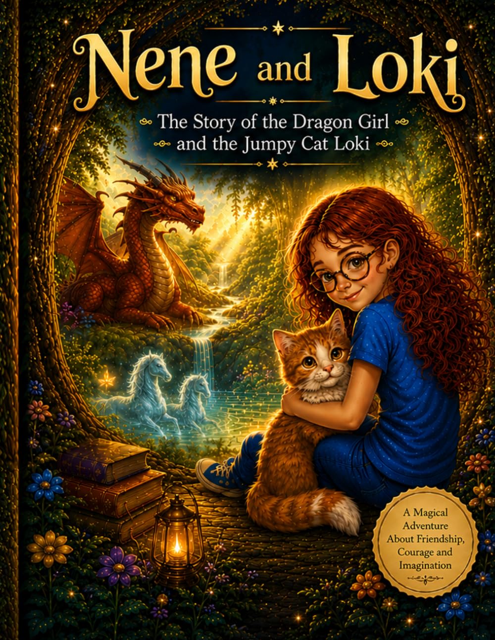 Nene and Loki: The Story of the Dragon Girl and the Jumpy Cat Loki