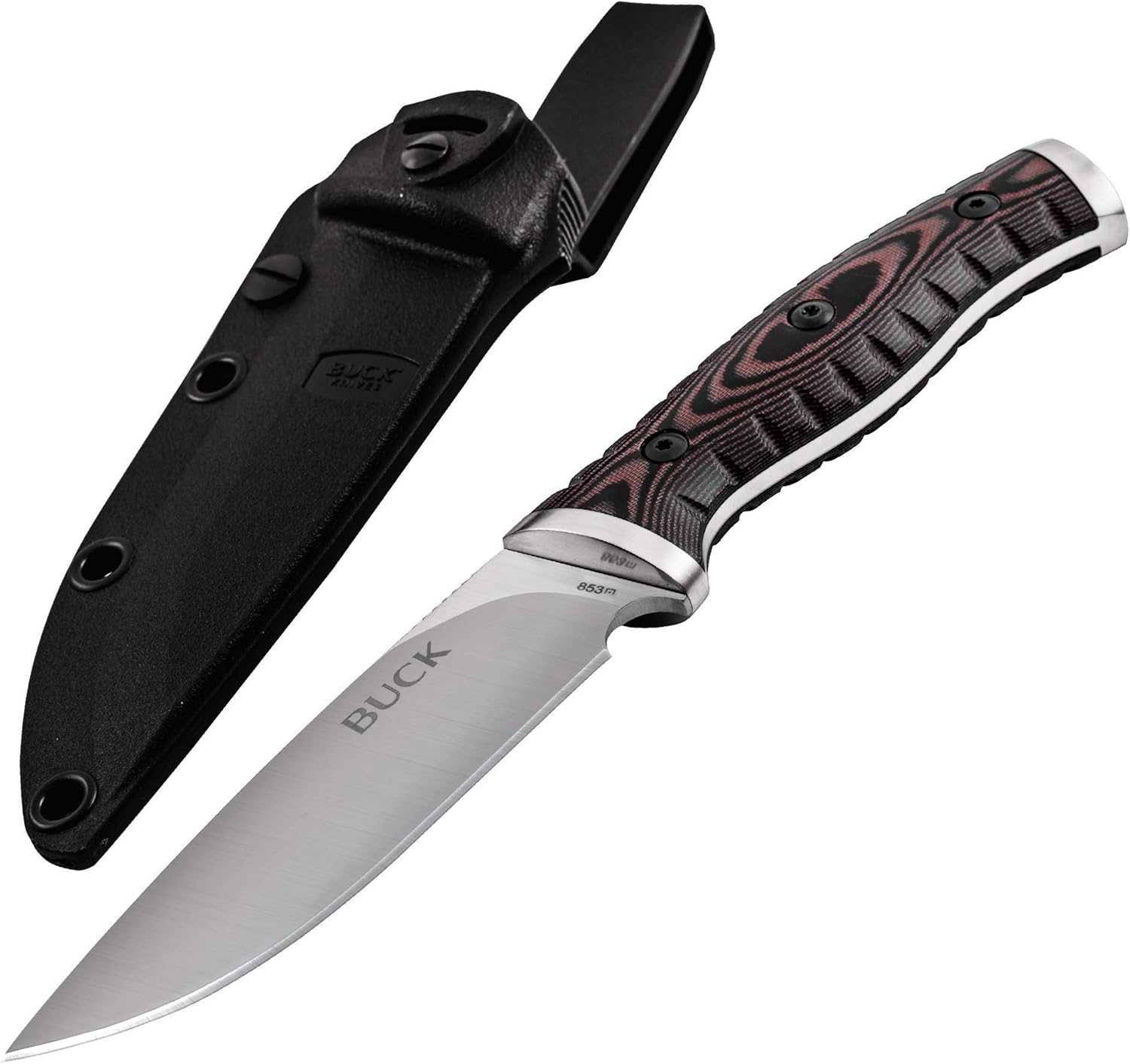 Buck Knives 853 Small Selkirk Fixed Blade Knife with Nylon Sheath : Sports & Outdoors