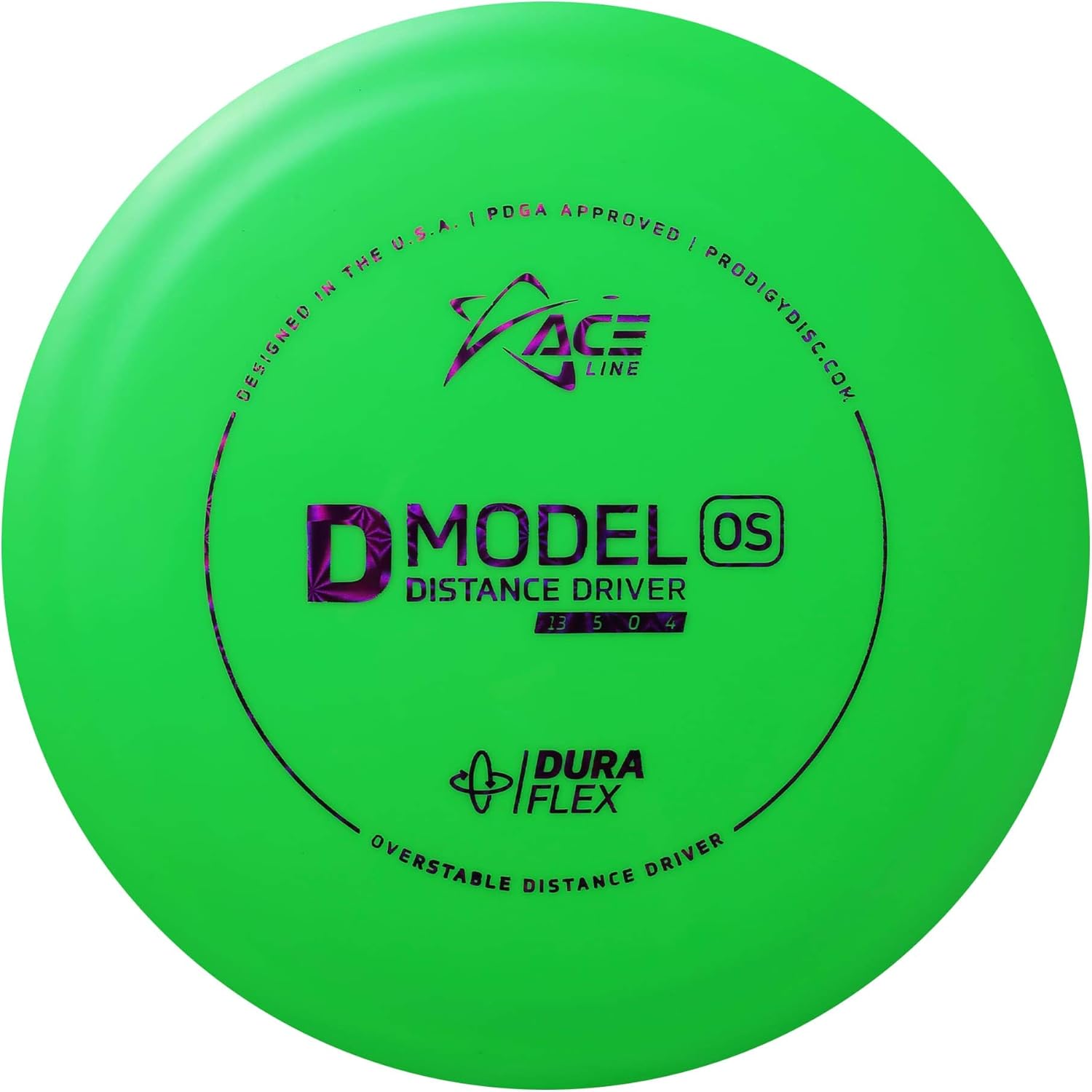 Prodigy Disc Ace Line Glow DuraFlex D Model OS Distance Driver Golf Disc [Colors May Vary]