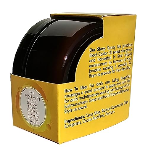 Miniatura 7 de Sunny Isle Kids Care - Mantequilla para el cabello con acabado hidratante extremo, 4 onzas, fórmula de cuidado suave para uso diario, promueve un