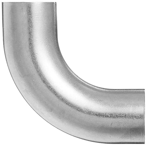 Miniatura 4 de Dixon Colocación sanitaria del acero inoxidable 304 de B2S-G400U, codo de soldadura sin pulir de 90 grados con tangente, tubo de 4" OD