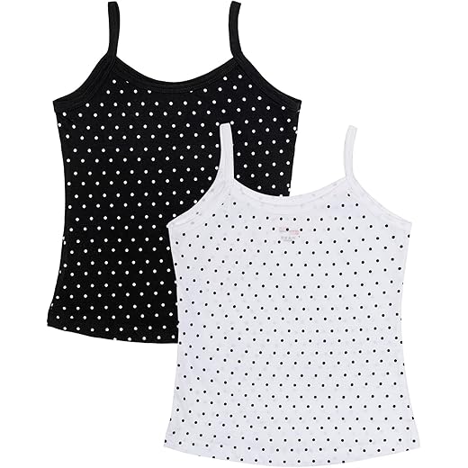 Girls Vest Dori Neck Pack of 2