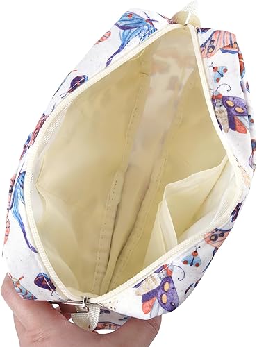 Miniatura 149 de Organizador multifuncional de cartera, bolsa de viaje impermeable con cremallera, estuche de almacenamiento de suministros de diario para cuadernos